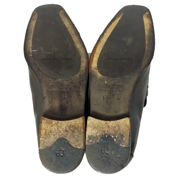 Donald Pliner Italy Dark Brown Penny Loafer 9.5M